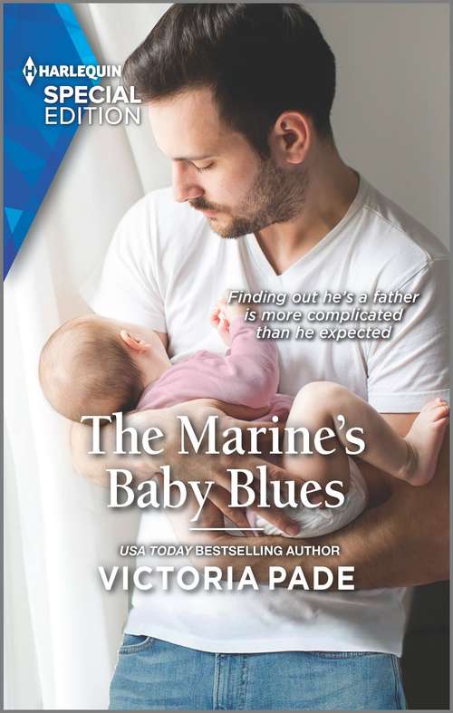 Book cover of The Marine's Baby Blues (Original) (The Camdens of Montana #2)