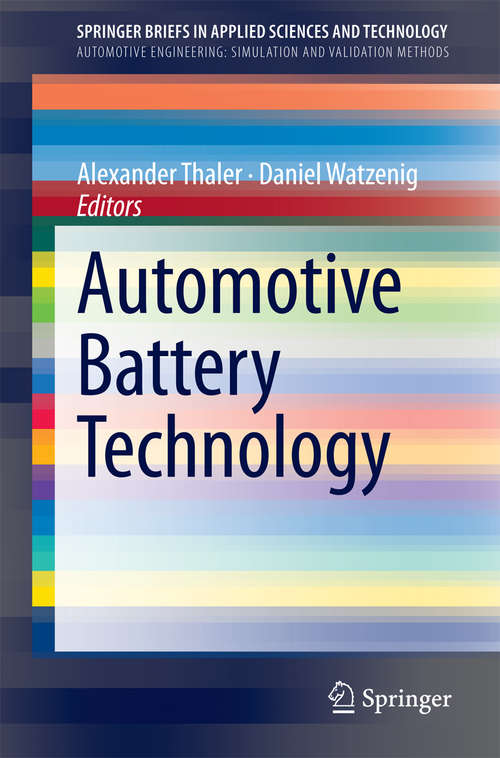 Book cover of Automotive Battery Technology