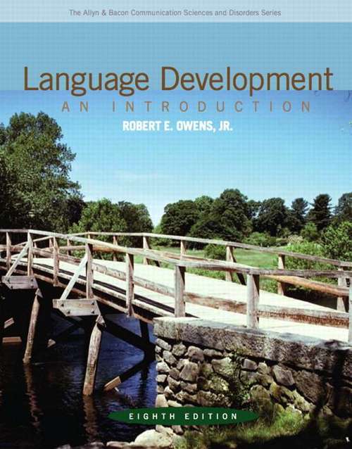 Book cover of Language Development: An Introduction (Eighth Edition)