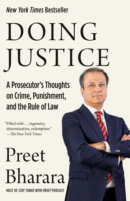 Book cover of Doing Justice: A Prosecutor's Thoughts on Crime, Punishment, and the Rule of Law