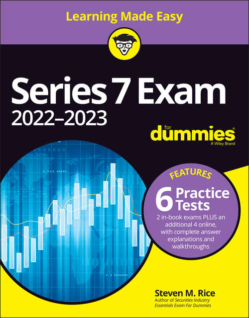 Book cover of Series 7 Exam 2022-2023 For Dummies with Online Practice Tests (5)