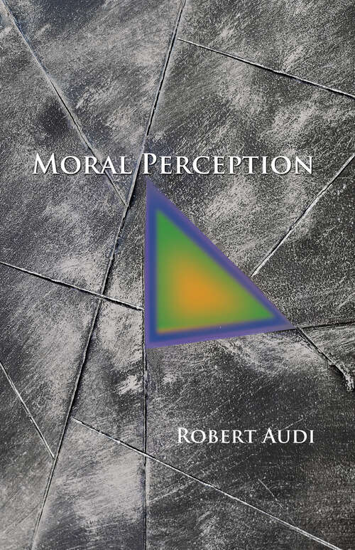 Book cover of Moral Perception
