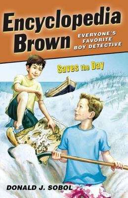 Book cover of Encyclopedia Brown Saves the Day