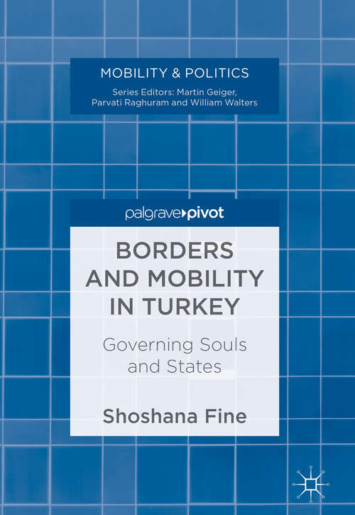 Book cover of Borders and Mobility in Turkey