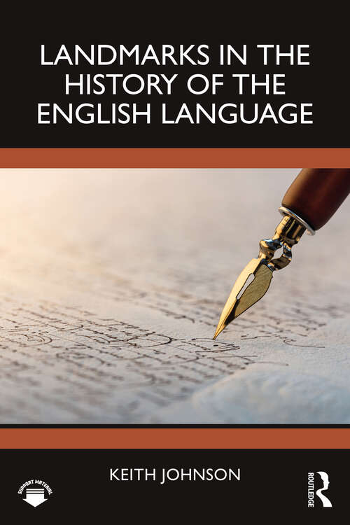 Cover image of Landmarks in the History of the English Language