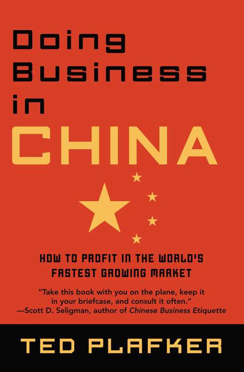 Book cover of Doing Business in China: How to Profit in the World's Fastest Growing Market