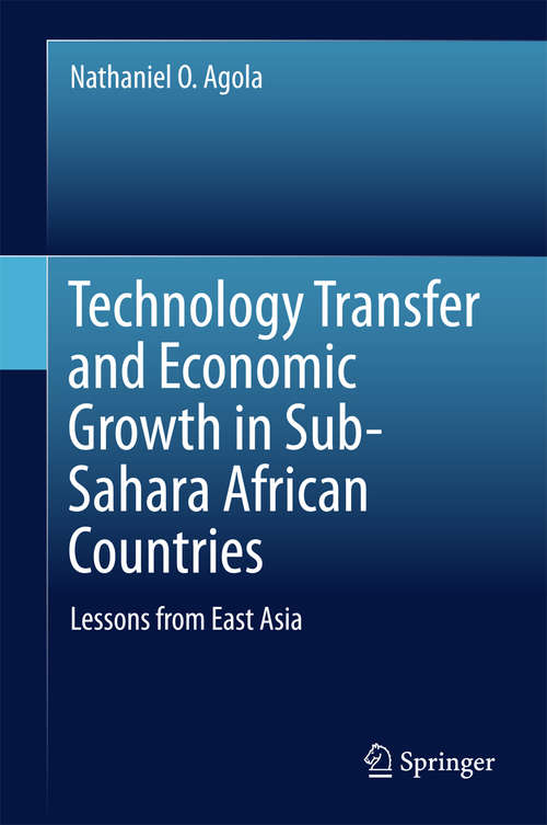 Book cover of Technology Transfer and Economic Growth in Sub-Sahara African Countries