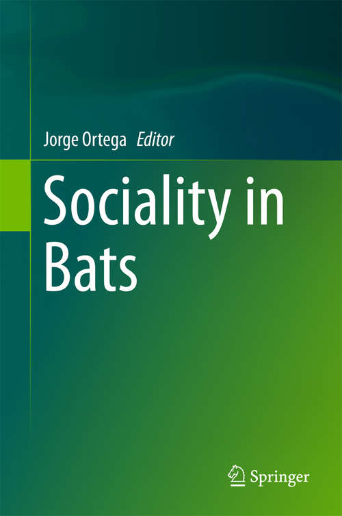 Book cover of Sociality in Bats