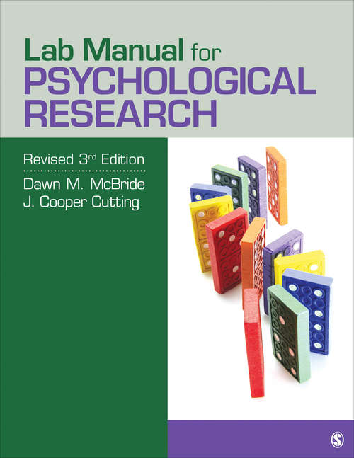 Lab Manual for Psychological Research