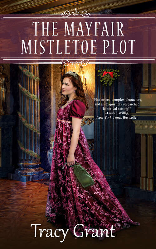 Book cover of The Mayfair Mistletoe Plot (The Rannoch Fraser Mysteries #26)