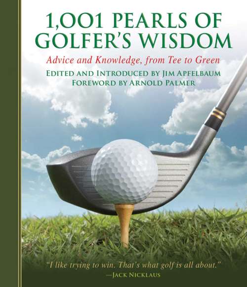 Book cover of 1,001 Pearls of Golfers' Wisdom