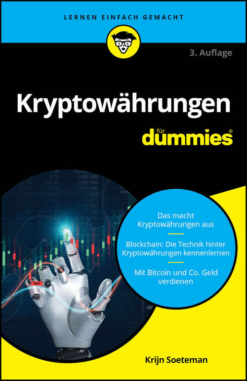 Book cover of Kryptowährungen für Dummies (3. Auflage) (Für Dummies)