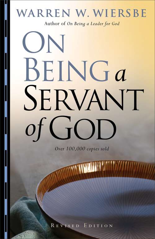 Book cover of On Being a Servant of God