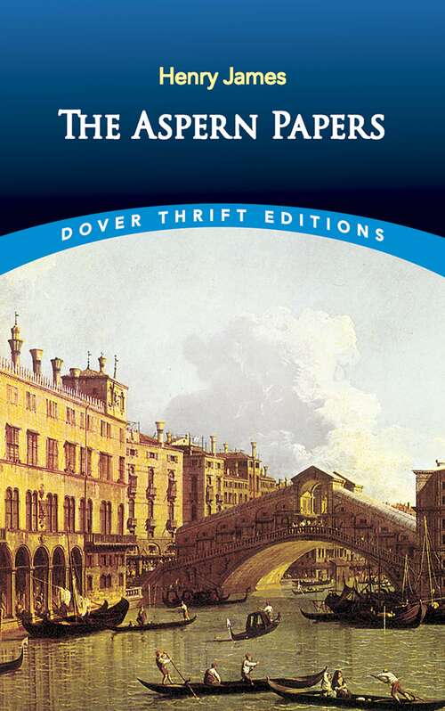 Book cover of The Aspern Papers (Dover Thrift Editions)