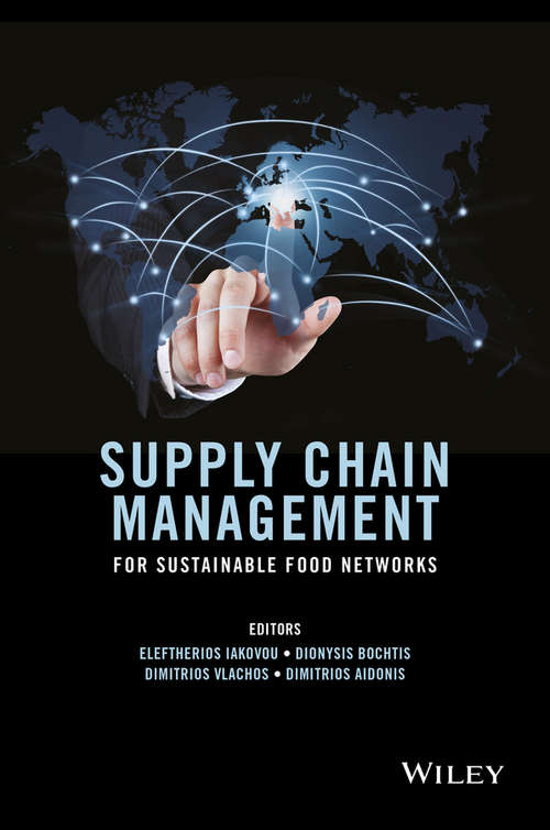 Book cover of Supply Chain Management for Sustainable Food Networks