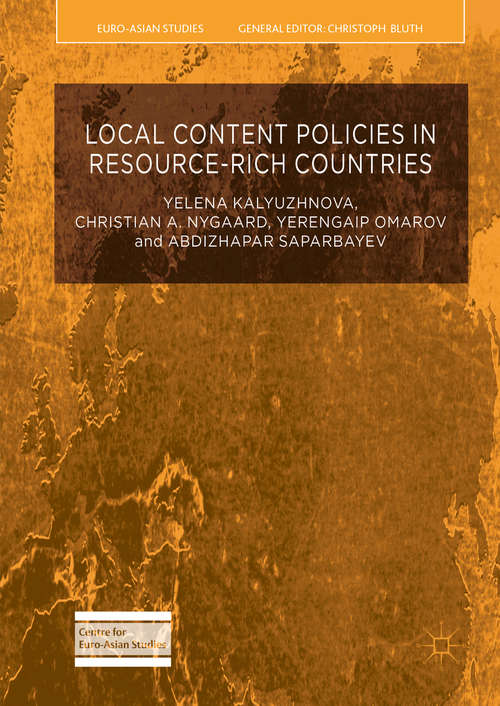 Local Content Policies in Resource-rich Countries