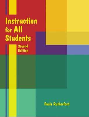 Book cover of Instruction for all Students: Second Edition