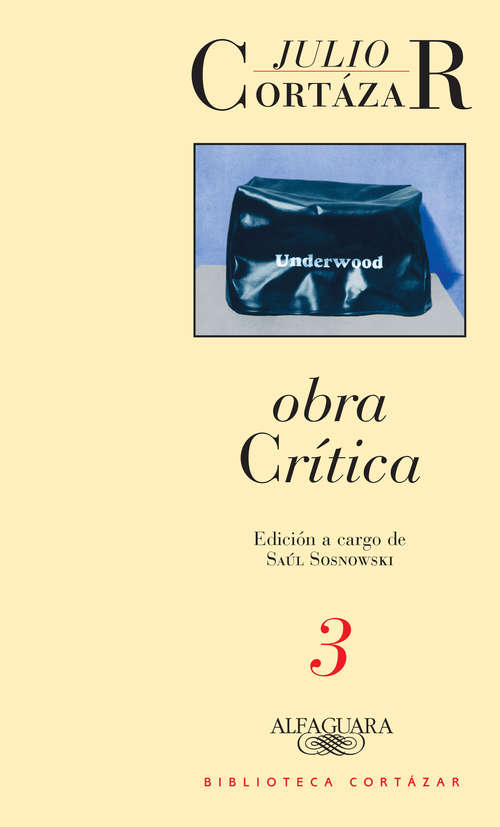 Book cover of Obra crítica 3: Edición a cargo de Saúl Sosnowski