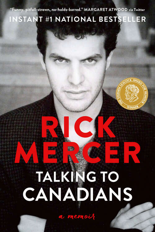 Book cover of Talking to Canadians: A Memoir