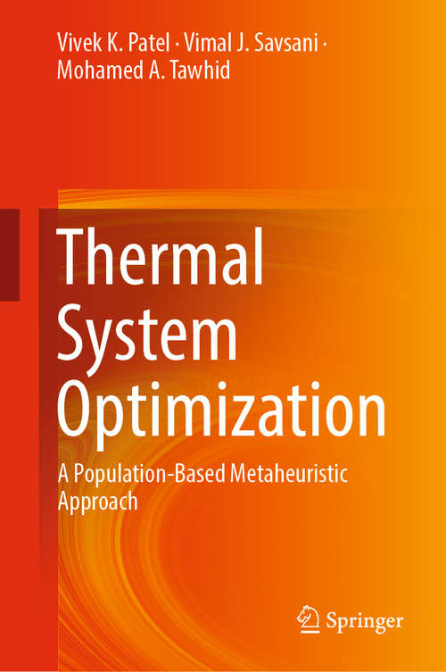 Thermal System Optimization: A Population-Based Metaheuristic Approach