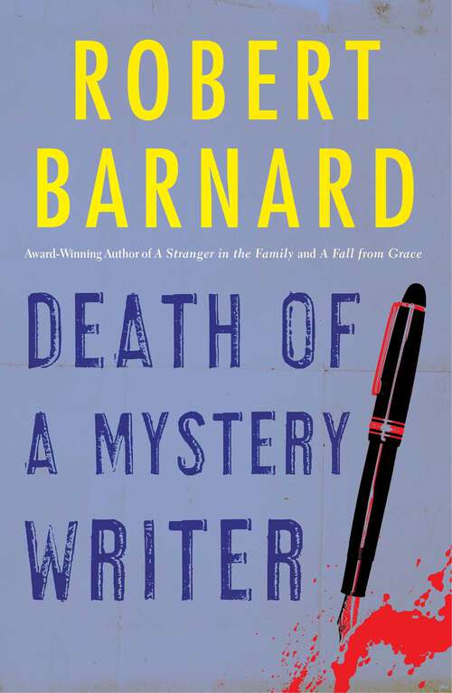 Book cover of Death of a Mystery Writer (Idwal Meredith #1)