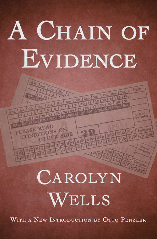 Book cover of A Chain of Evidence (The Fleming Stone Mysteries #2)