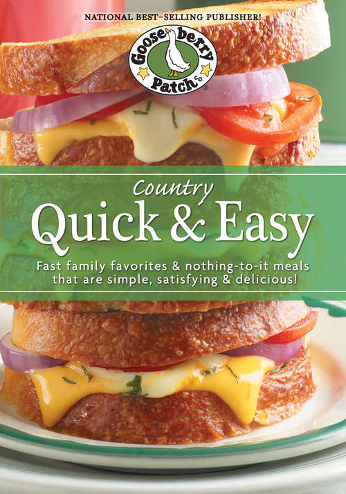 Book cover of Country Quick & Easy Cookbook