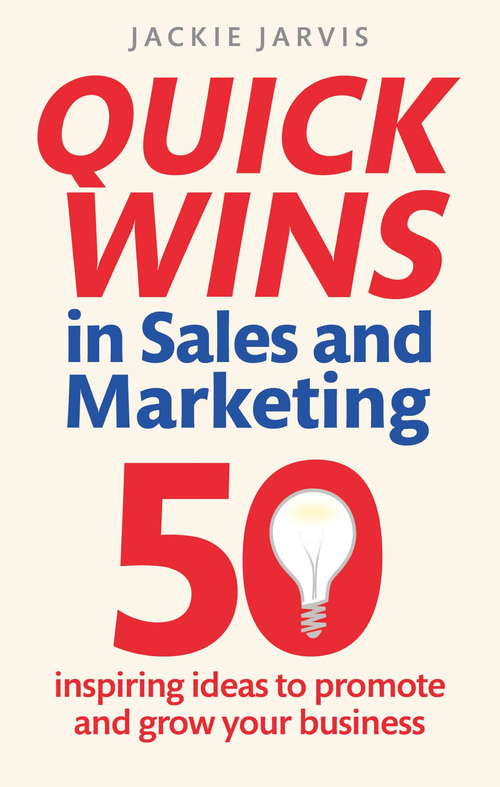 Book cover of Quick Wins in Sales and Marketing