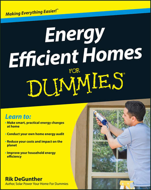 Book cover of Energy Efficient Homes For Dummies