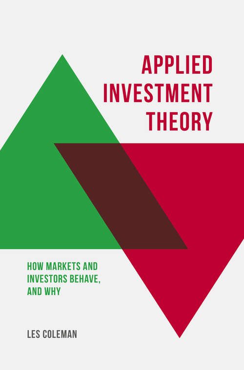 Book cover of Applied Investment Theory