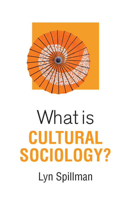 Book cover of What is Cultural Sociology? (What is Sociology?)