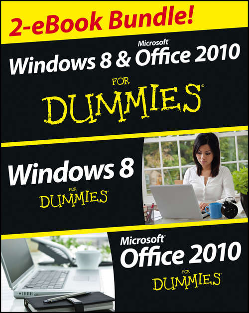 Book cover of Windows 8 & Office 2010 For Dummies eBook Set