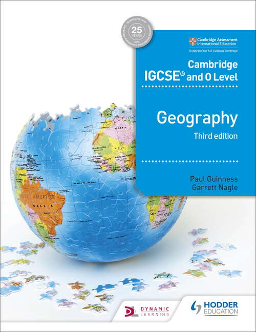 Book cover of Cambridge IGCSE and O Level Geography 3rd edition