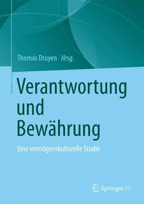 Book cover of Verantwortung und Bewährung