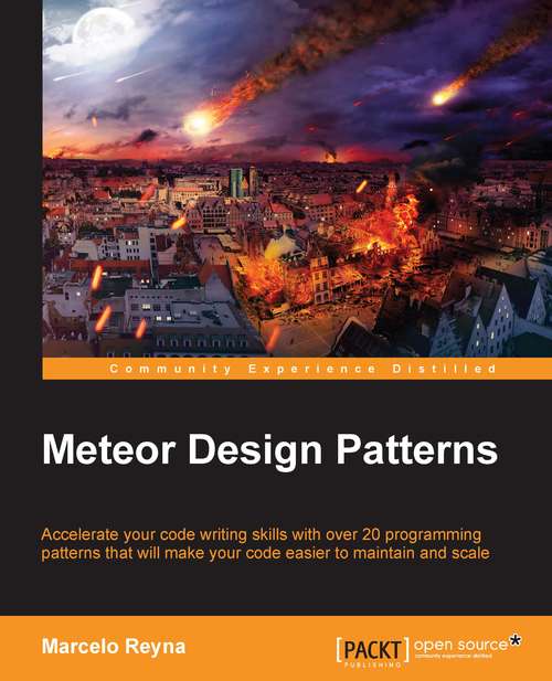 Book cover of Meteor Design Patterns