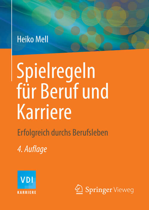 Book cover of Spielregeln für Beruf und Karriere