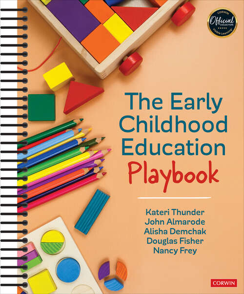 Book cover of The Early Childhood Education Playbook