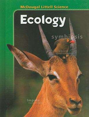 Book cover of Ecology