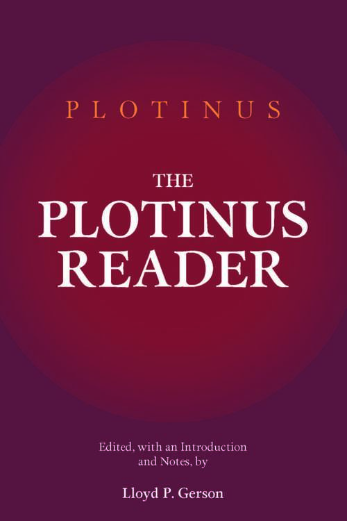 Book cover of The Plotinus Reader (Hackett Classics)