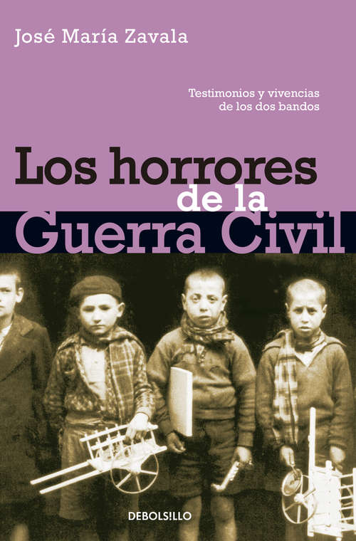 Book cover of Los horrores de la Guerra Civil