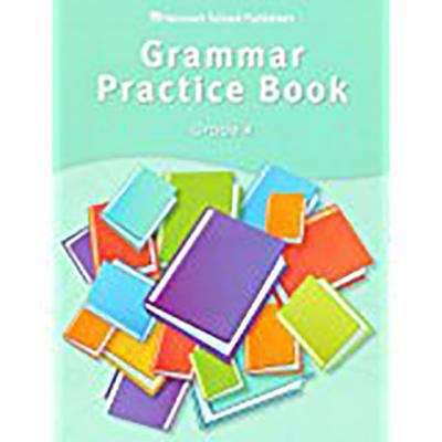 Book cover of Grammar Practice Book, Grade 4