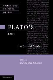 Book cover of Plato's Laws