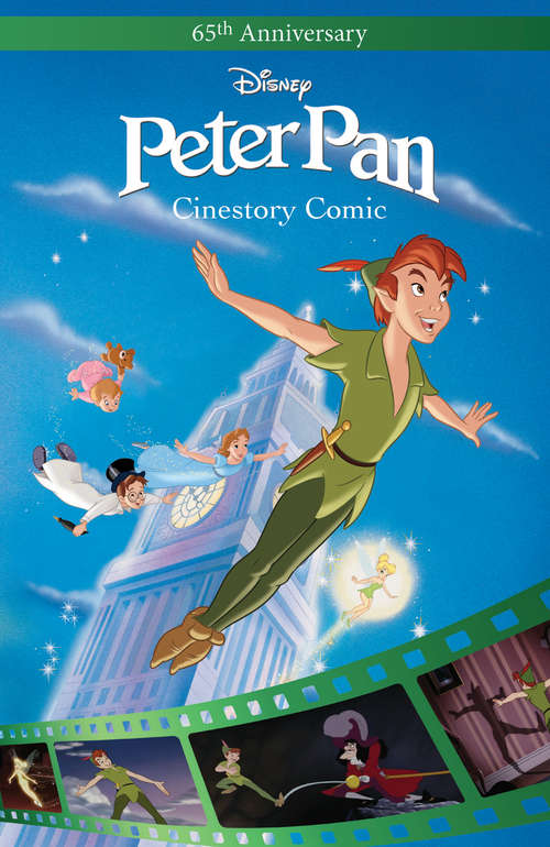 Book cover of Disney Peter Pan Cinestory Comic