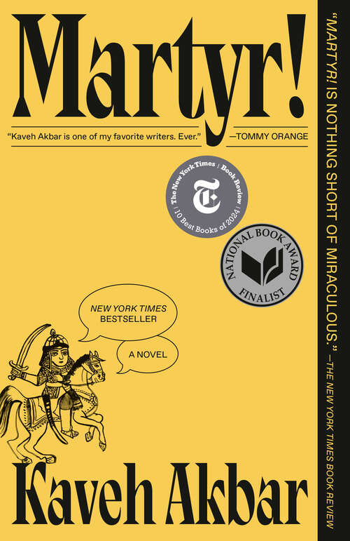 Book cover of Martyr!: A novel