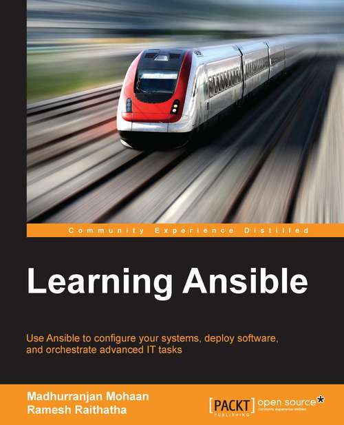 Book cover of Learning Ansible