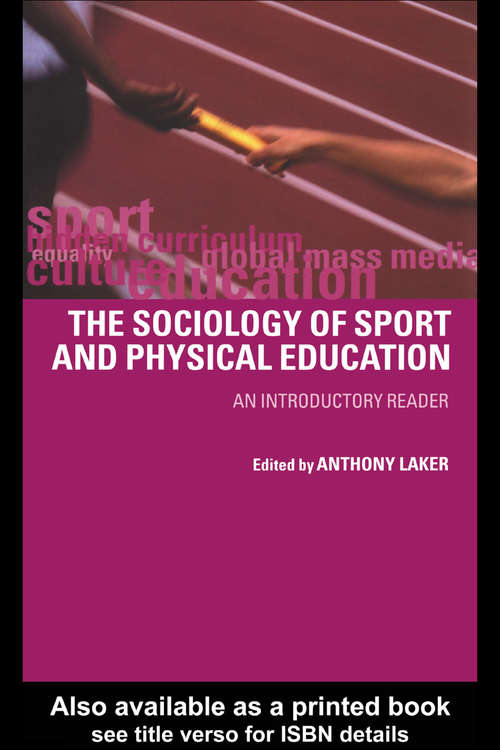 Book cover of Sociology of Sport and Physical Education: An Introduction