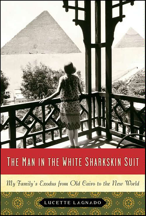 Book cover of The Man in the White Sharkskin Suit