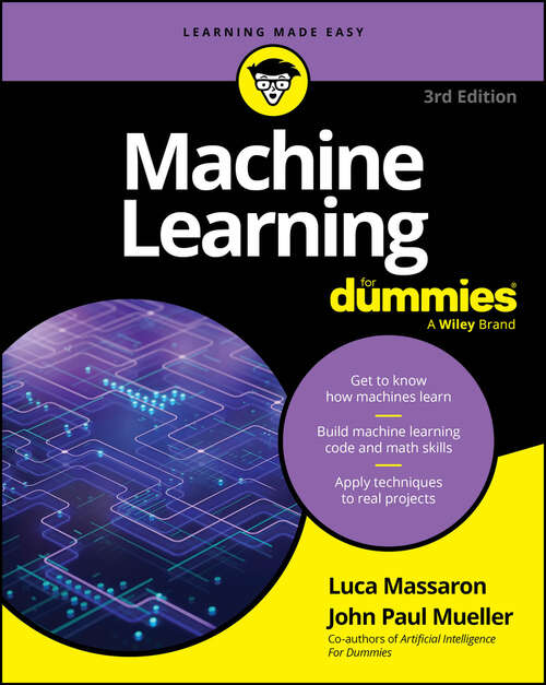 Book cover of Machine Learning For Dummies