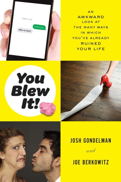 Book cover of You Blew It!