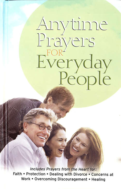 Book cover of Anytime Prayers for Everyday People